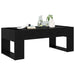 Masă de cafea Stejar Negru 110 x 50 x 41 cm Lemn compozit - WALTI WALTI
