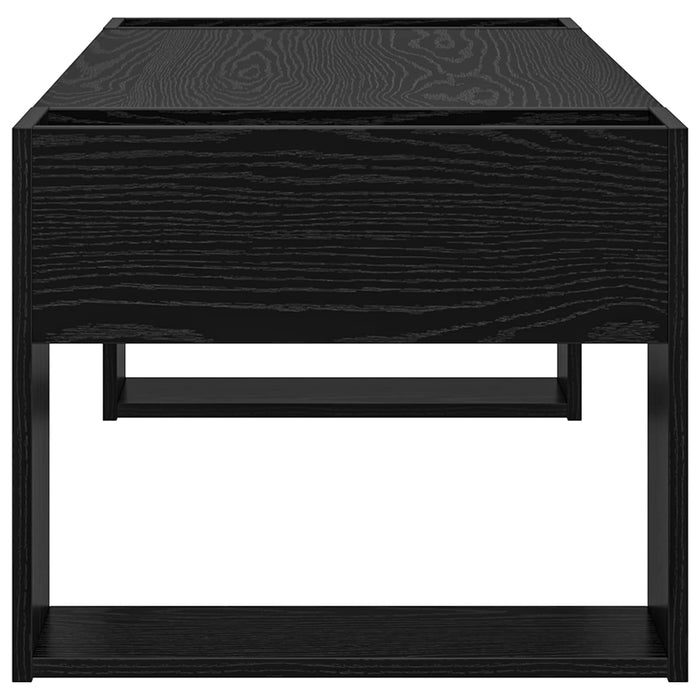 Masă de cafea Stejar Negru 110 x 50 x 41 cm Lemn compozit - WALTI WALTI