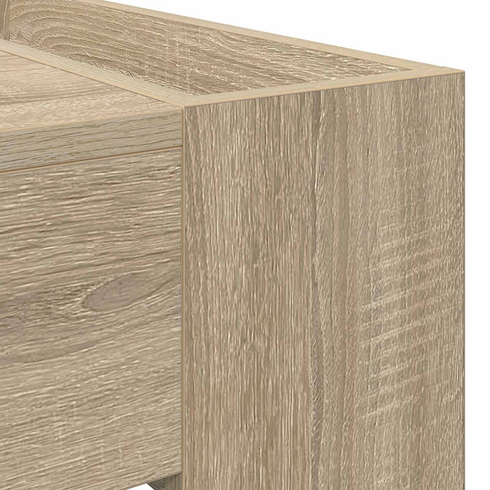 Masă de cafea Stejar Sonoma 110 x 50 x 41 cm Lemn compozit - WALTI WALTI