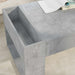 Masă de cafea Gri din beton 110 x 50 x 41 cm Lemn compozit - WALTI WALTI
