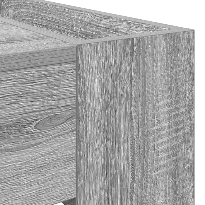 Masă de cafea Gri Sonoma 110 x 50 x 41 cm Lemn compozit - WALTI WALTI