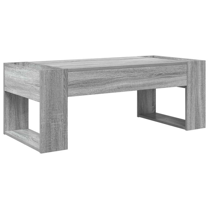 Masă de cafea Gri Sonoma 110 x 50 x 41 cm Lemn compozit - WALTI WALTI