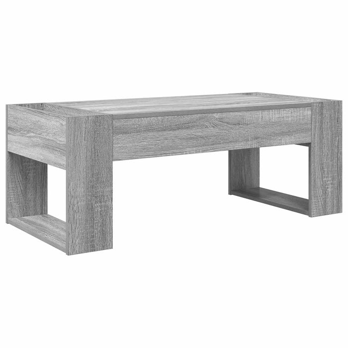 Masă de cafea Gri Sonoma 110 x 50 x 41 cm Lemn compozit - WALTI WALTI