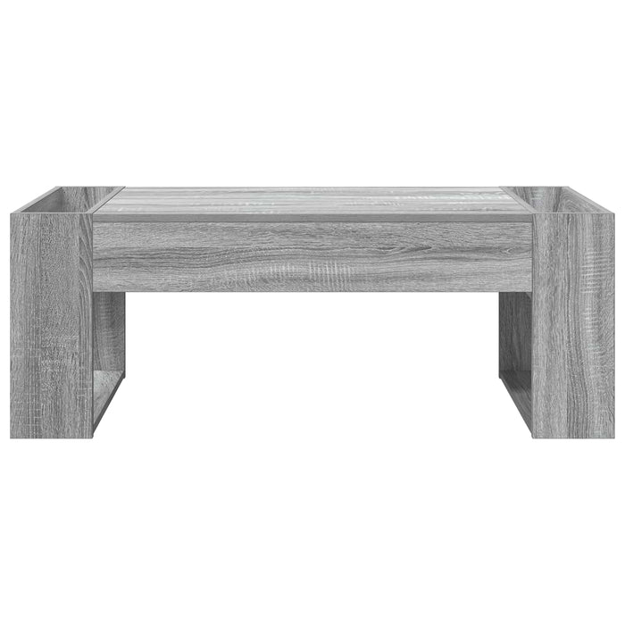 Masă de cafea Gri Sonoma 110 x 50 x 41 cm Lemn compozit - WALTI WALTI