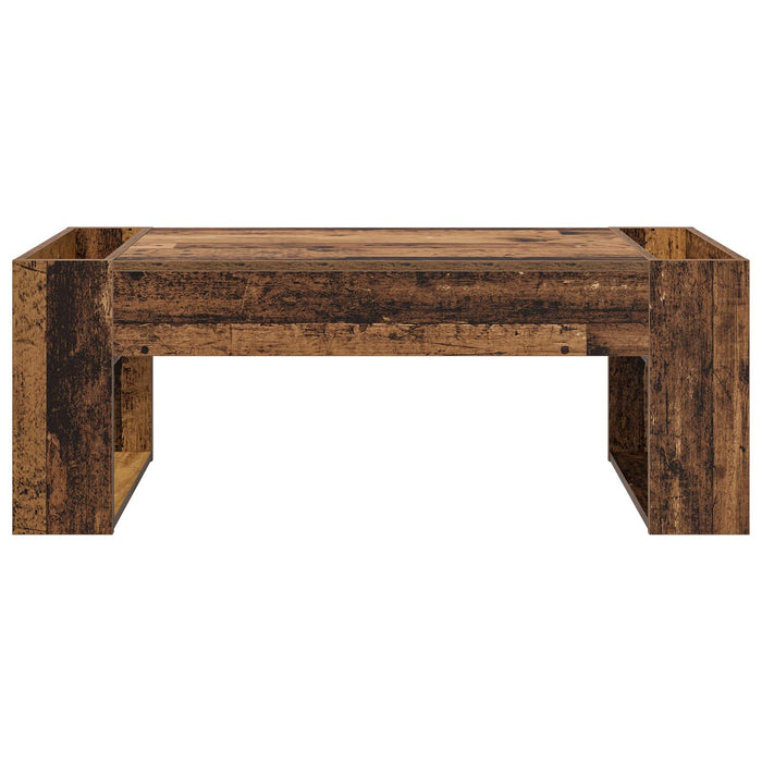 Masă de cafea Lemn vechi 110 x 50 x 41 cm Lemn compozit - WALTI WALTI