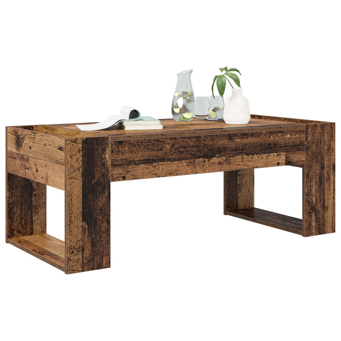 Masă de cafea Lemn vechi 110 x 50 x 41 cm Lemn compozit - WALTI WALTI
