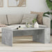 Masă de cafea Gri din beton 95 x 50 x 34 cm Lemn compozit - WALTI WALTI