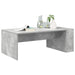 Masă de cafea Gri din beton 95 x 50 x 34 cm Lemn compozit - WALTI WALTI