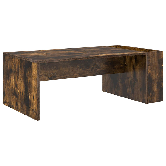 Masă de cafea Stejar fumuriu 95 x 50 x 34 cm Lemn compozit - WALTI WALTI