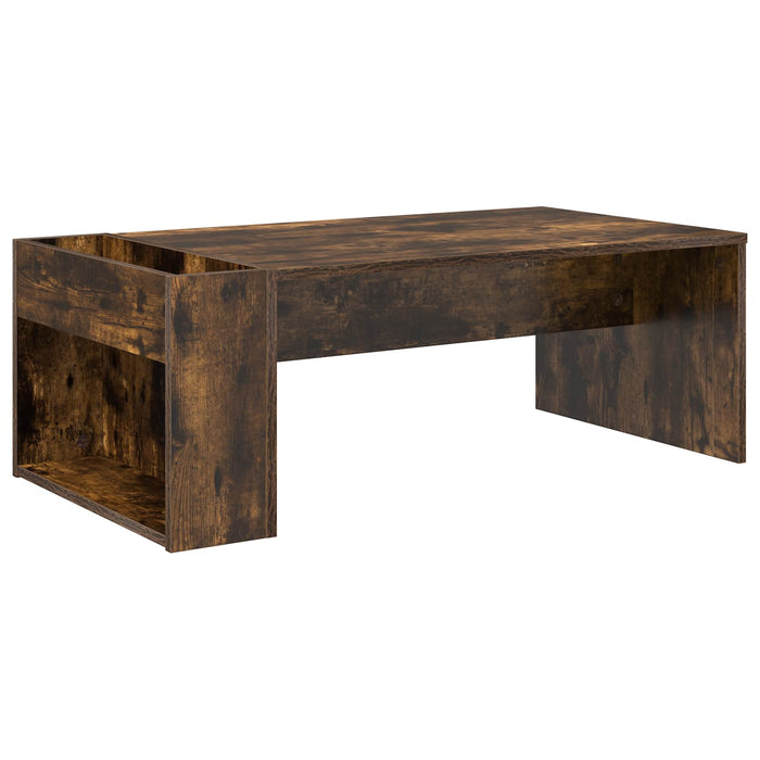 Masă de cafea Stejar fumuriu 95 x 50 x 34 cm Lemn compozit - WALTI WALTI