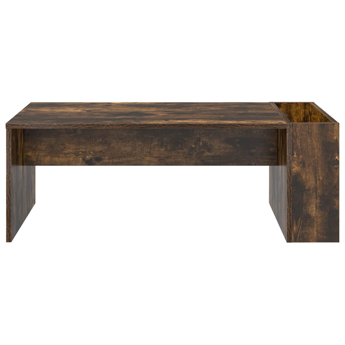 Masă de cafea Stejar fumuriu 95 x 50 x 34 cm Lemn compozit - WALTI WALTI