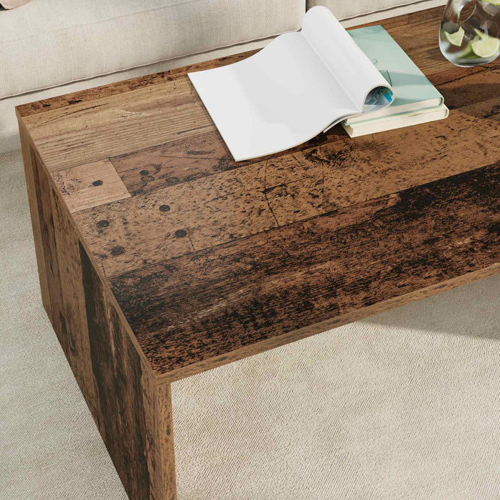 Masă de cafea Lemn vechi 95 x 50 x 34 cm Lemn compozit - WALTI WALTI