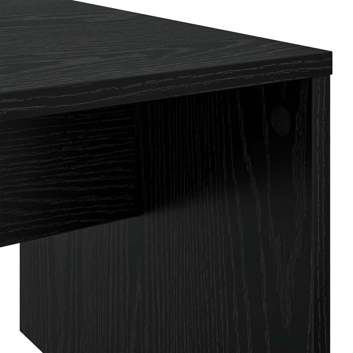 Masă de cafea Stejar Negru 90 x 45 x 35 cm Lemn compozit - WALTI WALTI