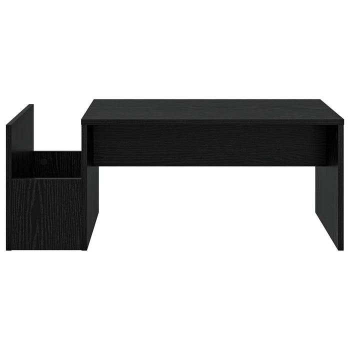 Masă de cafea Stejar Negru 90 x 45 x 35 cm Lemn compozit - WALTI WALTI