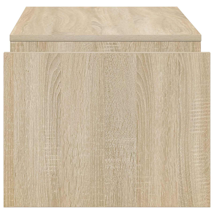 Masă de cafea Stejar Sonoma 90 x 45 x 35 cm Lemn compozit - WALTI WALTI