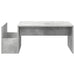 Masă de cafea Gri din beton 90 x 45 x 35 cm Lemn compozit - WALTI WALTI