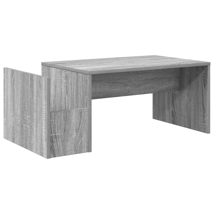 Masă de cafea Gri Sonoma 90 x 45 x 35 cm Lemn compozit - WALTI WALTI