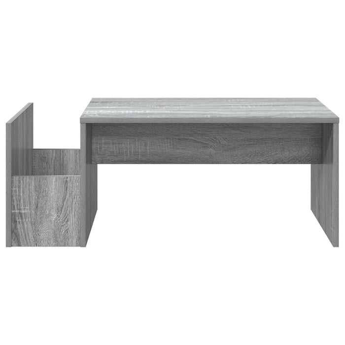 Masă de cafea Gri Sonoma 90 x 45 x 35 cm Lemn compozit - WALTI WALTI