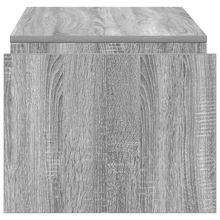Masă de cafea Gri Sonoma 90 x 45 x 35 cm Lemn compozit - WALTI WALTI