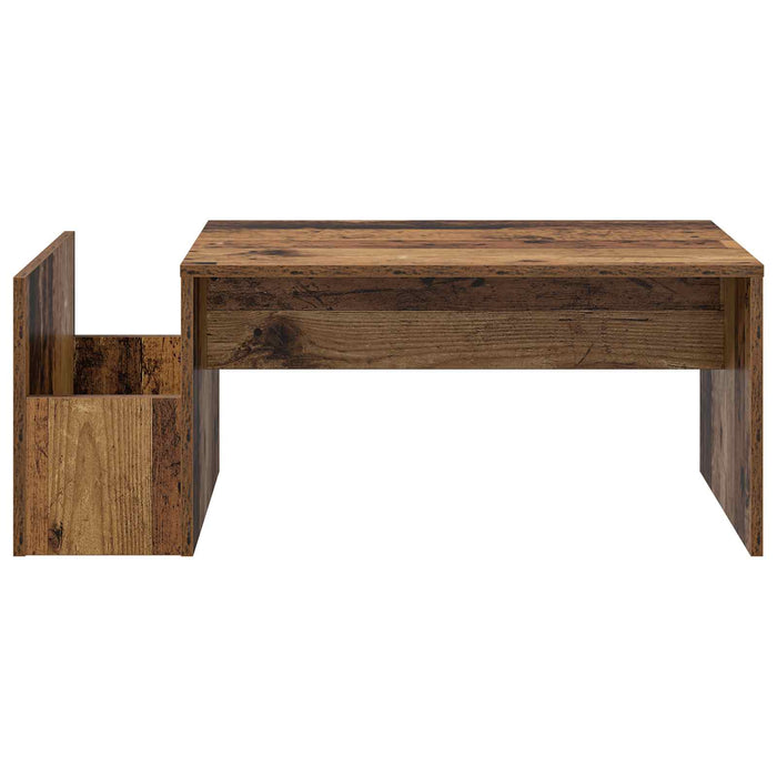 Masă de cafea Lemn vechi 90 x 45 x 35 cm Lemn compozit - WALTI WALTI