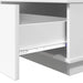 Masă de cafea cu sertar Alb 95 x 55 x 31 cm Lemn compozit - WALTI WALTI
