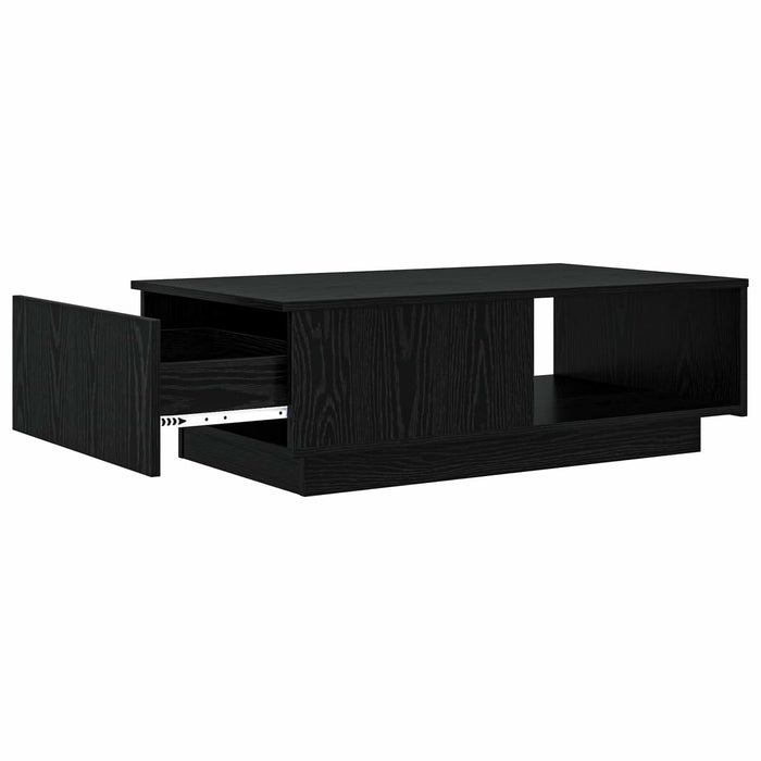Masă de cafea Stejar Negru 95 x 55 x 31 cm Lemn compozit - WALTI WALTI