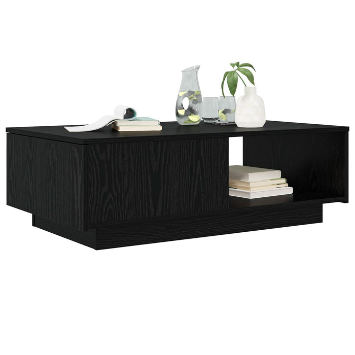 Masă de cafea Stejar Negru 95 x 55 x 31 cm Lemn compozit - WALTI WALTI