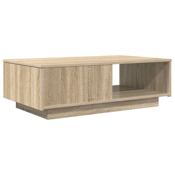 Masă de cafea Stejar Sonoma 95 x 55 x 31 cm Lemn compozit - WALTI WALTI