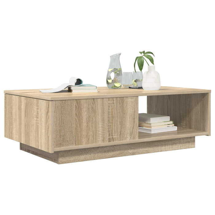 Masă de cafea Stejar Sonoma 95 x 55 x 31 cm Lemn compozit - WALTI WALTI