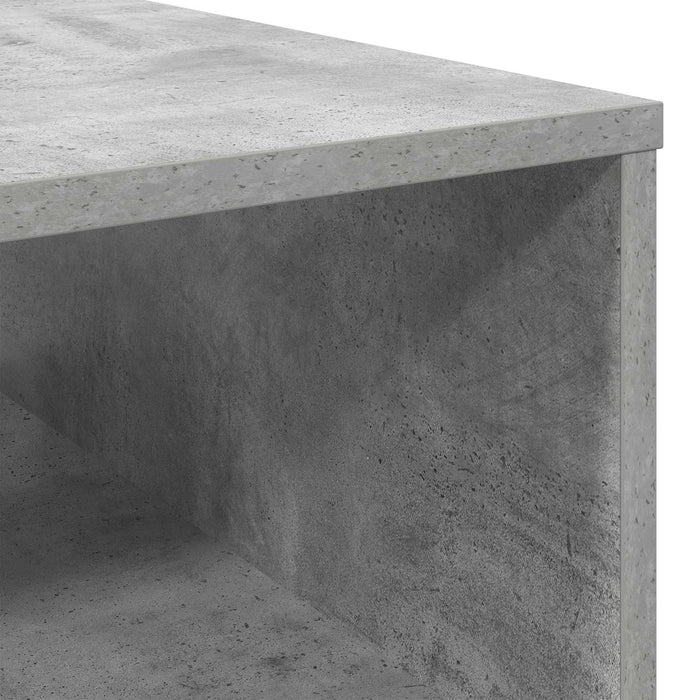 Masă de cafea Gri din beton 95 x 55 x 31 cm Lemn compozit - WALTI WALTI