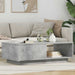 Masă de cafea Gri din beton 95 x 55 x 31 cm Lemn compozit - WALTI WALTI