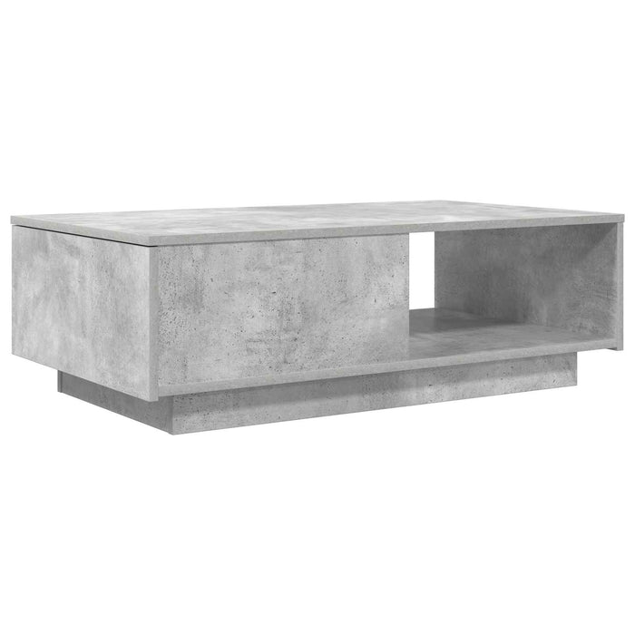 Masă de cafea Gri din beton 95 x 55 x 31 cm Lemn compozit - WALTI WALTI
