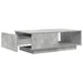 Masă de cafea Gri din beton 95 x 55 x 31 cm Lemn compozit - WALTI WALTI