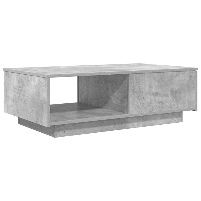 Masă de cafea Gri din beton 95 x 55 x 31 cm Lemn compozit - WALTI WALTI