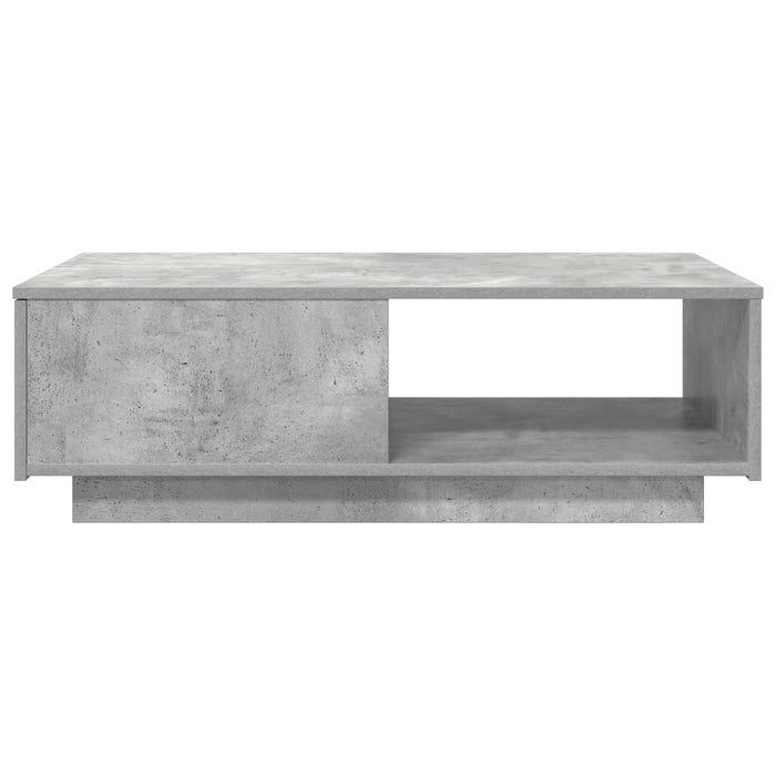 Masă de cafea Gri din beton 95 x 55 x 31 cm Lemn compozit - WALTI WALTI