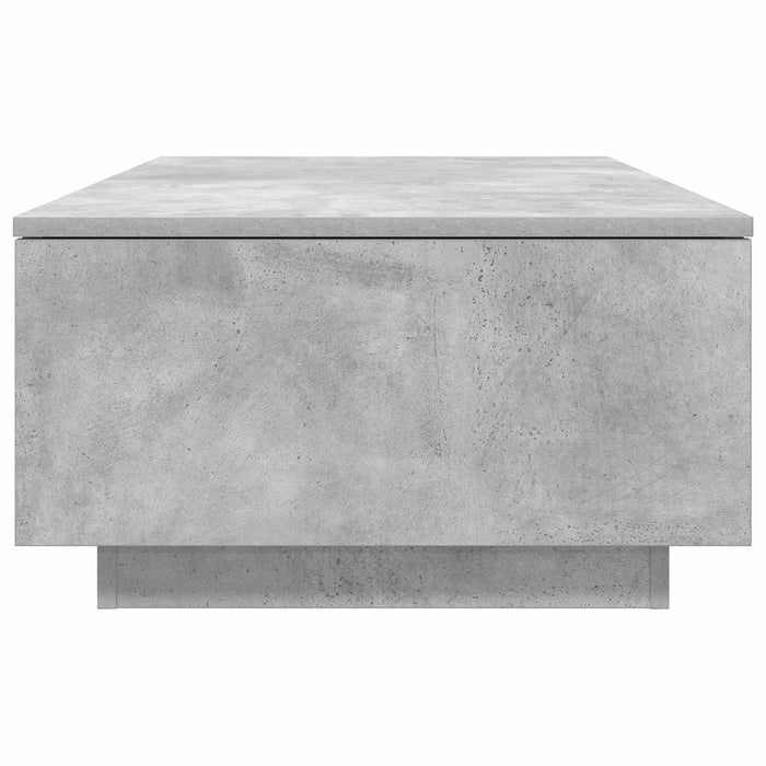 Masă de cafea Gri din beton 95 x 55 x 31 cm Lemn compozit - WALTI WALTI