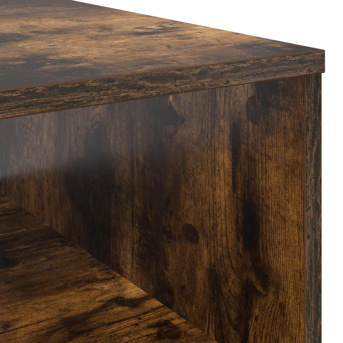 Masă de cafea Stejar fumuriu 95 x 55 x 31 cm Lemn compozit - WALTI WALTI