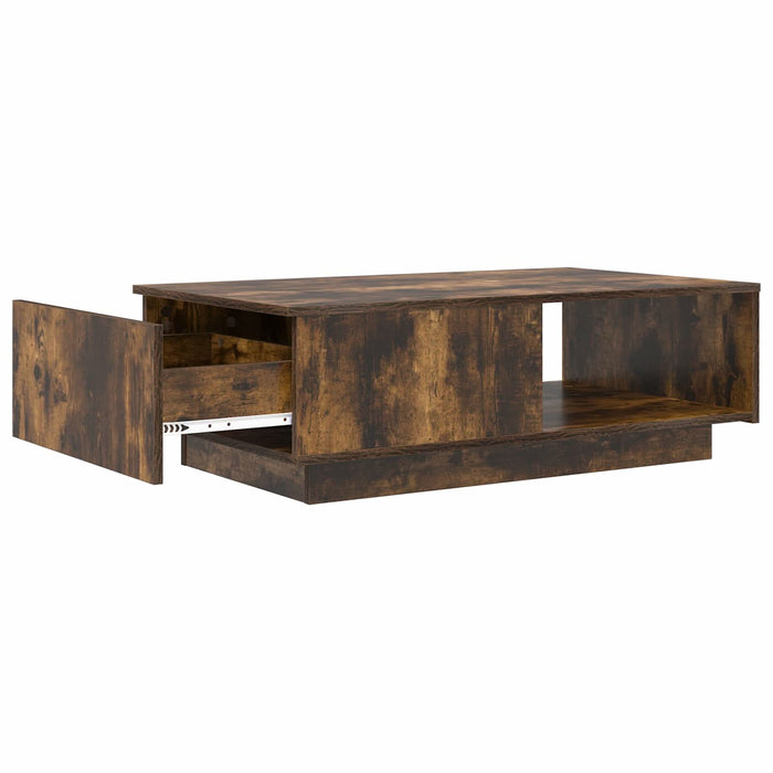 Masă de cafea Stejar fumuriu 95 x 55 x 31 cm Lemn compozit - WALTI WALTI