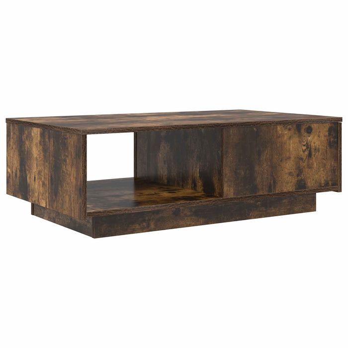 Masă de cafea Stejar fumuriu 95 x 55 x 31 cm Lemn compozit - WALTI WALTI