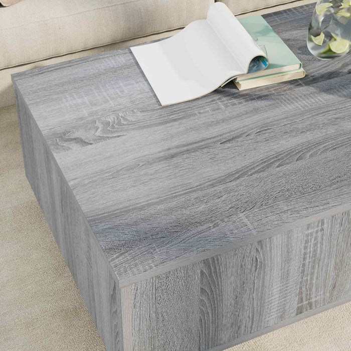 Masă de cafea Gri Sonoma 95 x 55 x 31 cm Lemn compozit - WALTI WALTI