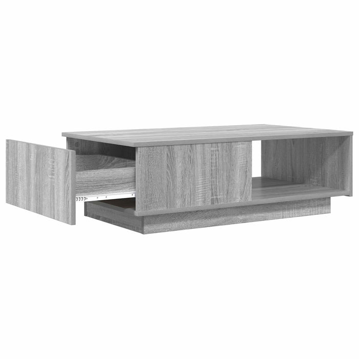 Masă de cafea Gri Sonoma 95 x 55 x 31 cm Lemn compozit - WALTI WALTI