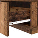 Masă de cafea Lemn vechi 95 x 55 x 31 cm Lemn compozit - WALTI WALTI