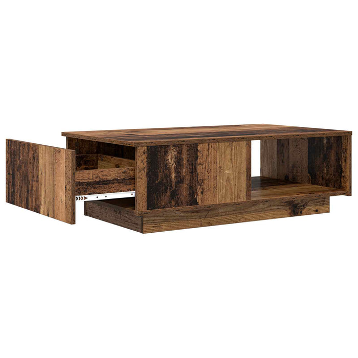 Masă de cafea Lemn vechi 95 x 55 x 31 cm Lemn compozit - WALTI WALTI