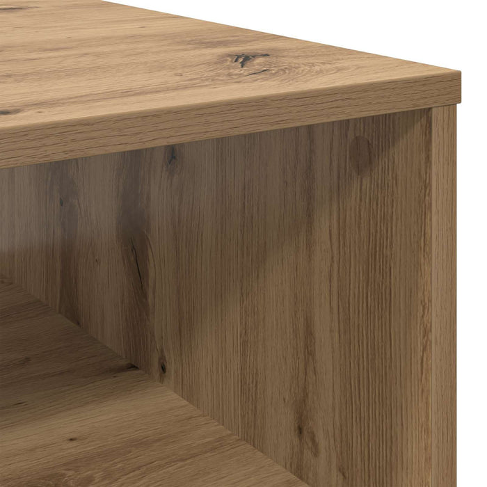 Masă de cafea Stejar Artizanal 95 x 55 x 31 cm Lemn compozit - WALTI WALTI