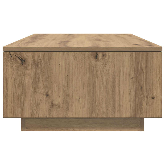 Masă de cafea Stejar Artizanal 95 x 55 x 31 cm Lemn compozit - WALTI WALTI