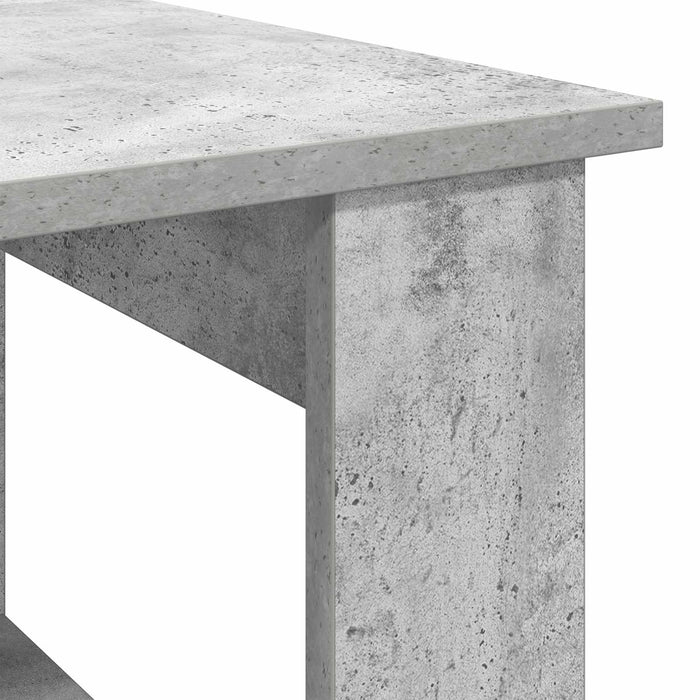 Masă de cafea Gri din beton 72 x 50 x 50 cm Lemn compozit - WALTI WALTI
