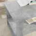 Masă de cafea Gri din beton 72 x 50 x 50 cm Lemn compozit - WALTI WALTI