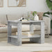 Masă de cafea Gri din beton 72 x 50 x 50 cm Lemn compozit - WALTI WALTI