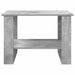 Masă de cafea Gri din beton 72 x 50 x 50 cm Lemn compozit - WALTI WALTI