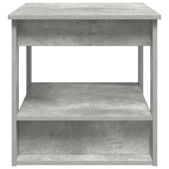 Masă de cafea Gri din beton 72 x 50 x 50 cm Lemn compozit - WALTI WALTI